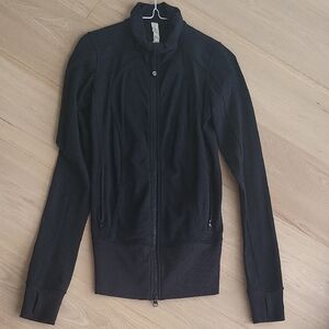 Lululemon Athletica Black Zip-Up Jacket